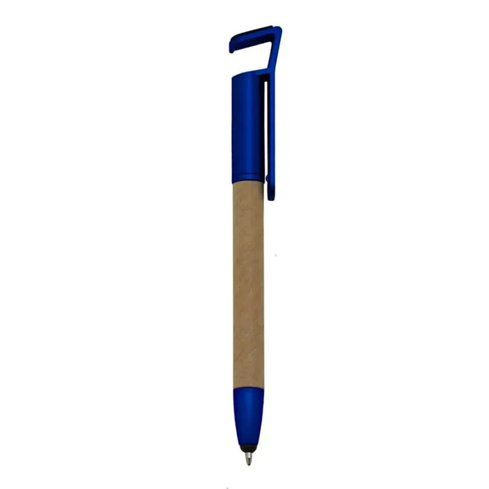 Brinde Caneta Personalizada Ecológica Touch com Suporte SDP00708P