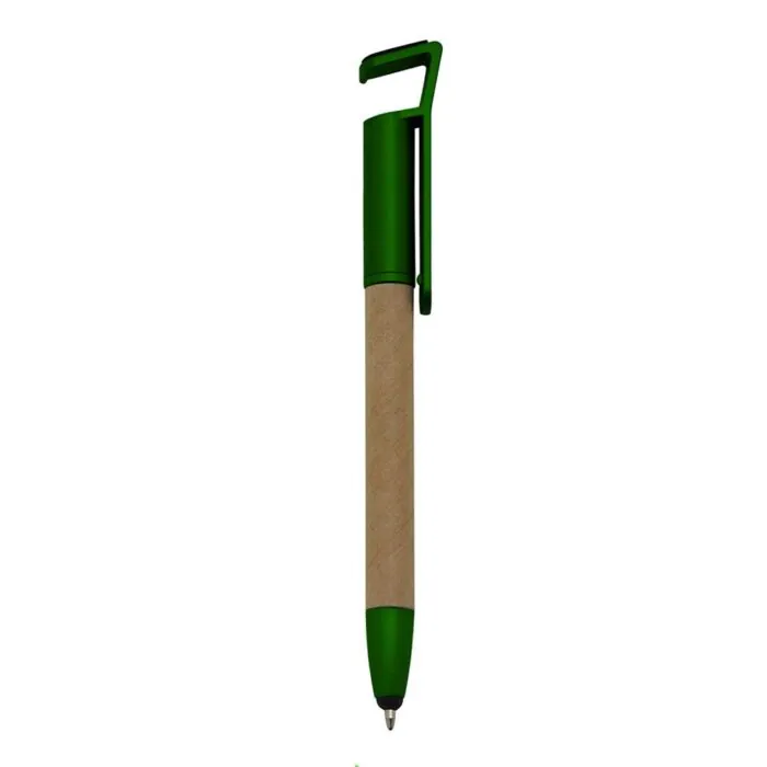 Brinde Caneta Personalizada Ecológica Touch com Suporte SDP00708P