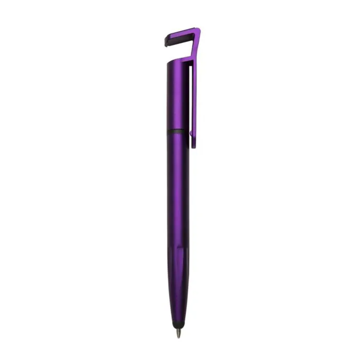 Brinde Caneta Personalizada Plástica Touch com Suporte SDP00708