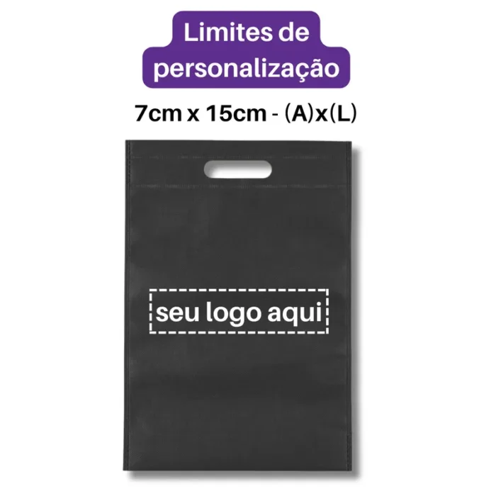 Brinde Sacola Personalizada TNT sem Alça SDP02082N