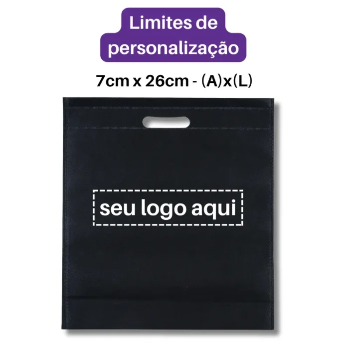 Brinde Sacola Personalizada TNT sem Alça SDP02081