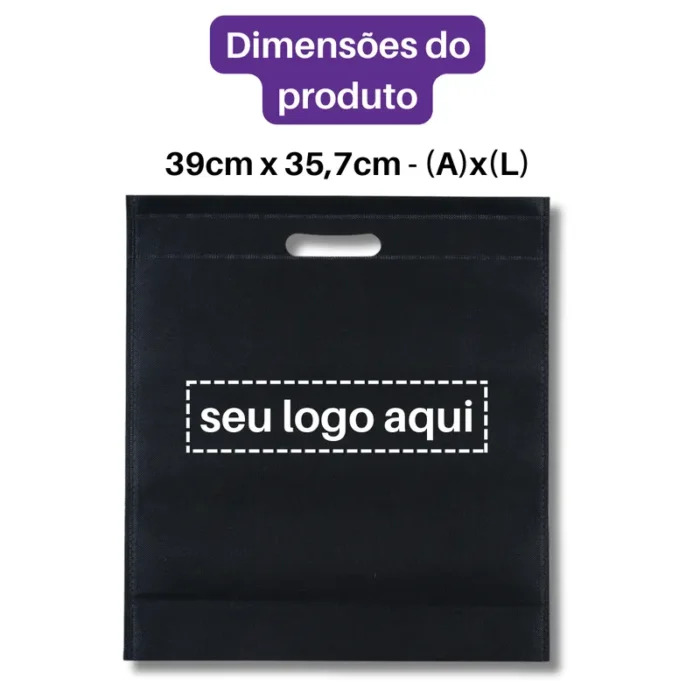 Brinde Sacola Personalizada TNT sem Alça SDP02081