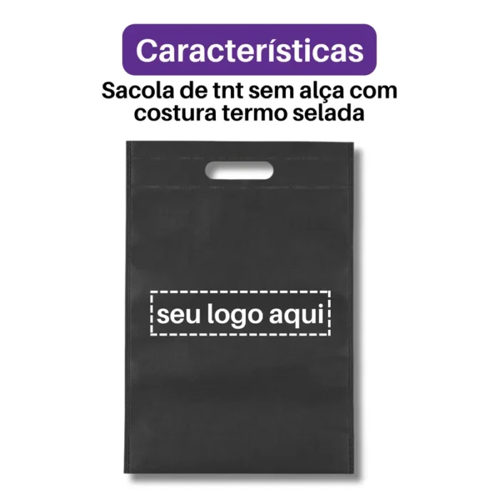 Brinde Sacola Personalizada TNT sem Alça SDP02082N