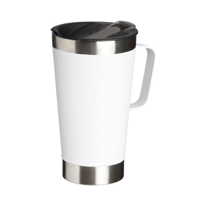 Brinde Caneca Térmica Inox com Abridor 500ml Personalizada - SDP04082L