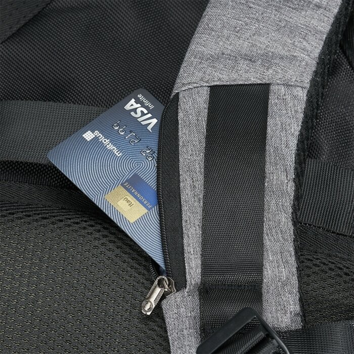 Brinde Mochila Anti-Furto USB Personalizada - SDP01306