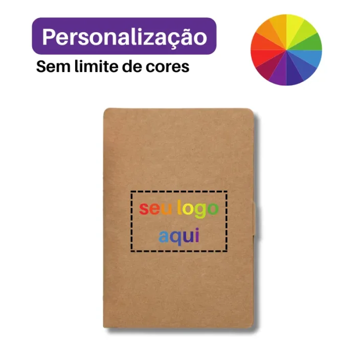 Brinde Bloco de Anotações Personalizado com Autoadesivos SDP11911S