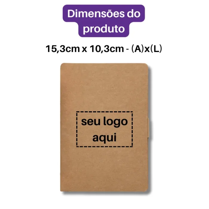 Brinde Bloco de Anotações Personalizado com Autoadesivos SDP11911S