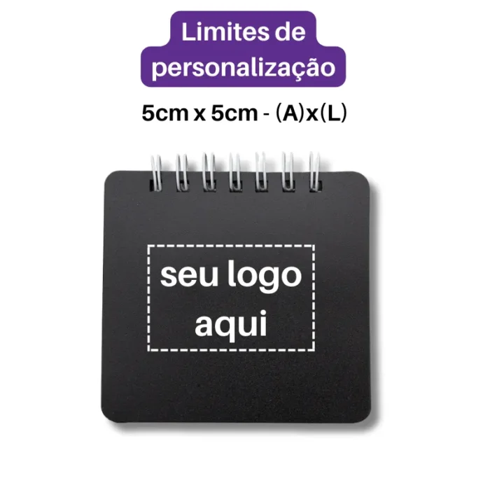 Brinde Bloco de Anotações Personalizado com Autoadesivos SDP18557
