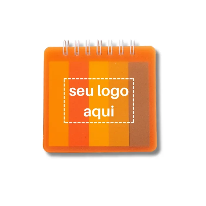 Brinde Bloco de Anotações Personalizado com Autoadesivos SDP18557