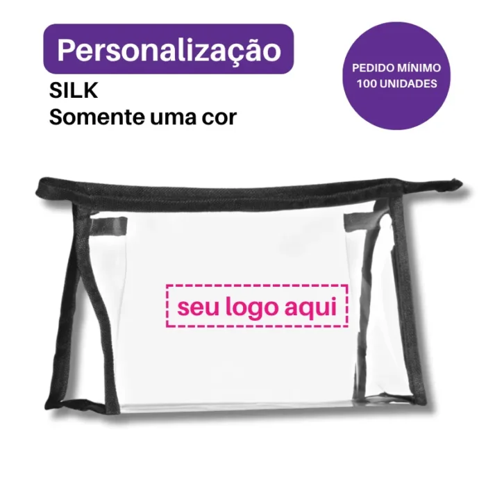 Brinde Nécessaire Personalizada Plástica SDP02092