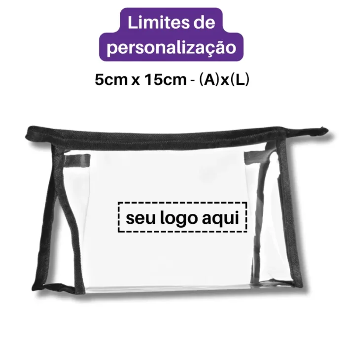 Brinde Nécessaire Personalizada Plástica SDP02092