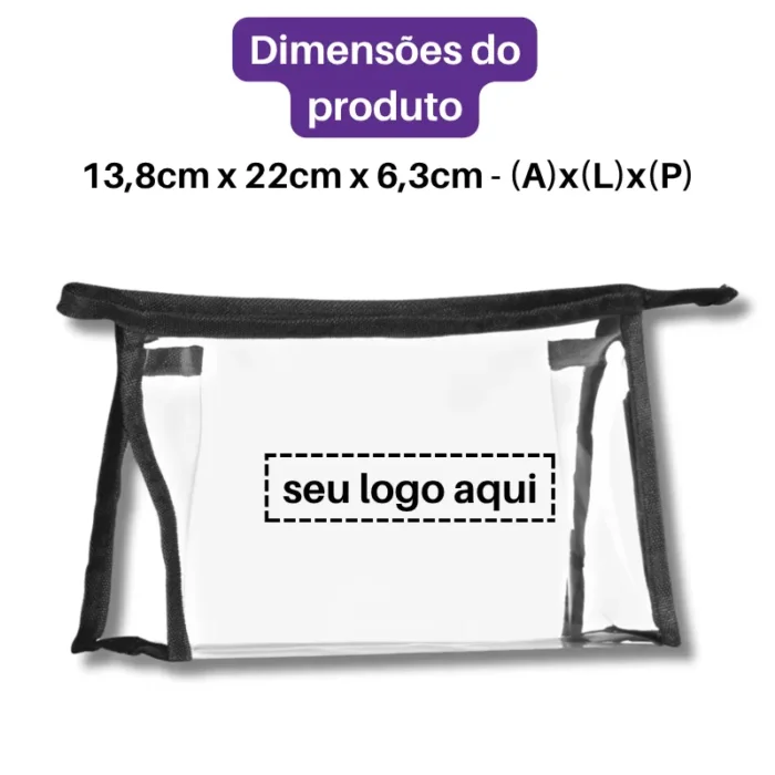 Brinde Nécessaire Personalizada Plástica SDP02092