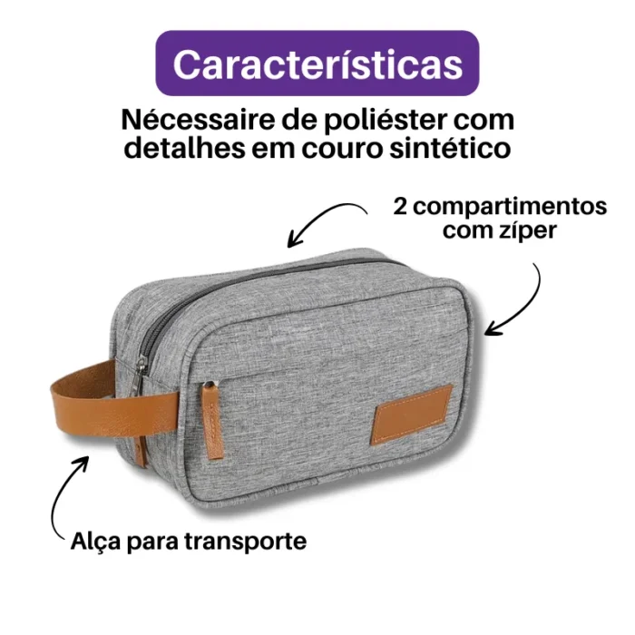Brinde Nécessaire Personalizada Poliéster SDP14937