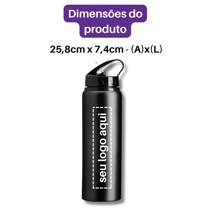Brinde Squeeze Personalizado Alumínio 800ml SDP18746