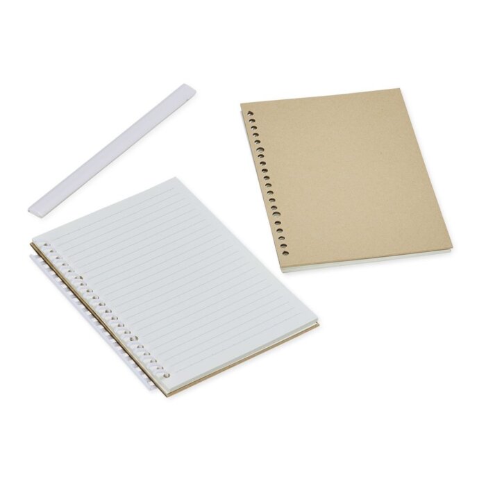 Brinde Caderno A5 Kraft Personalizado - SDP05060