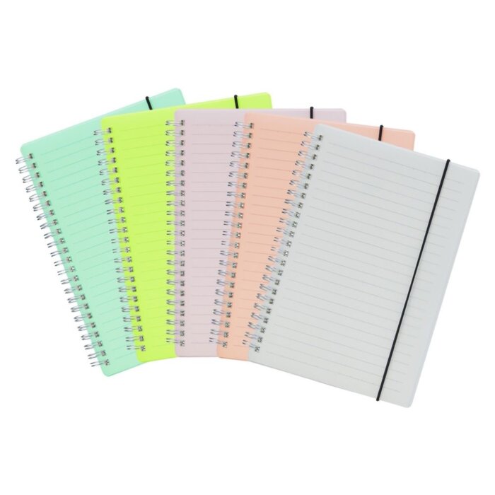 Brinde Caderno A5 Plástico Personalizado - SDP05058