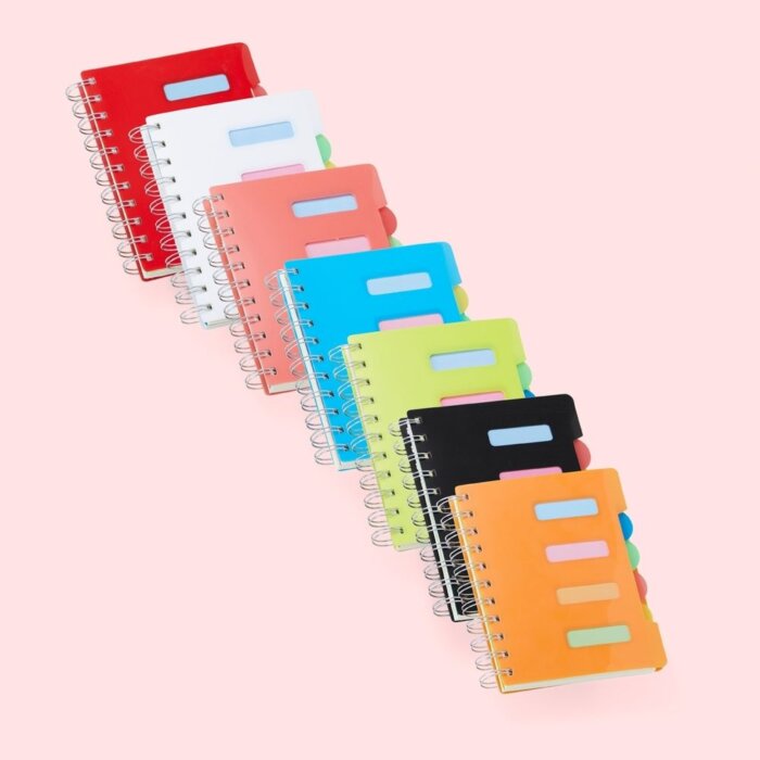 Brinde Caderno Pequeno Com Divisórias Personalizado - SDP05043