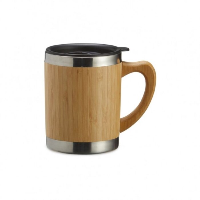 Brinde Caneca de Bambu 300ml Personalizada - SDP03099