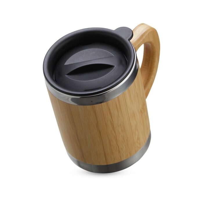 Brinde Caneca de Bambu 300ml Personalizada - SDP03099