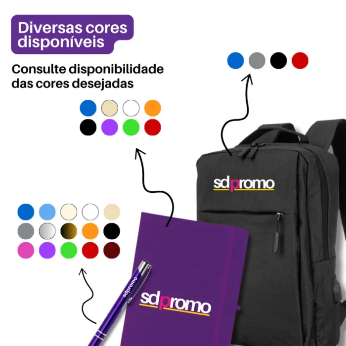 Kit Boas Vindas Básico Mochila