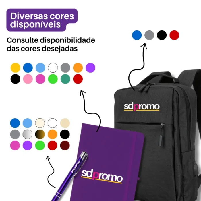 Kit Boas Vindas Básico Mochila