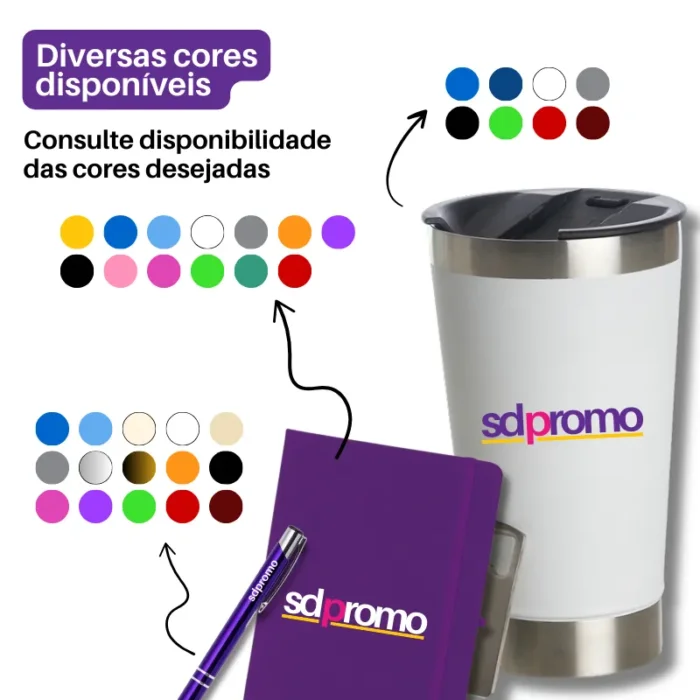 Kit Boas Vindas Copo Térmico Lite