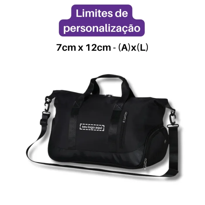 Brinde Bolsa Personalizada Esportiva Poliéster SDP04086
