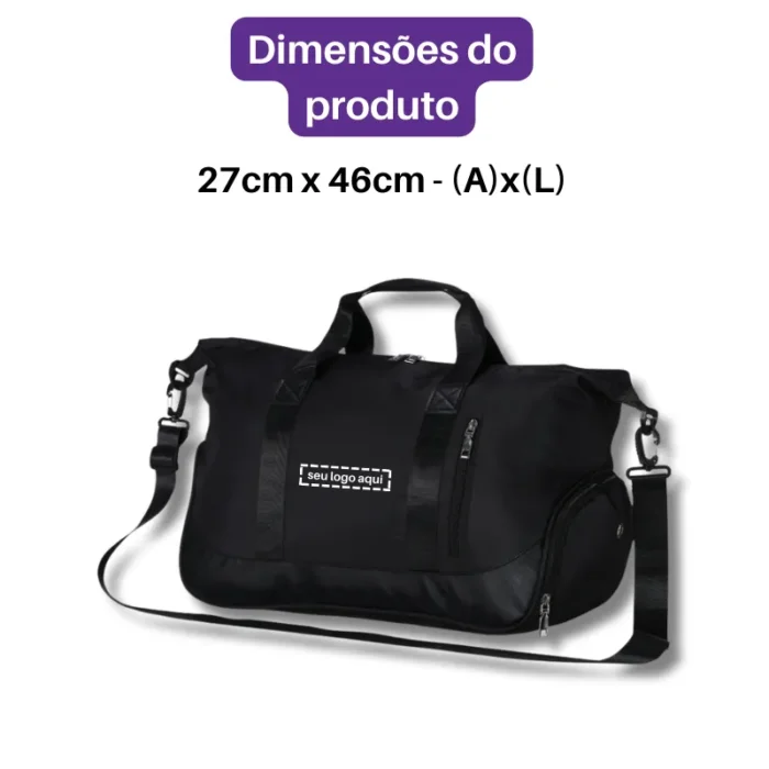 Brinde Bolsa Personalizada Esportiva Poliéster SDP04086