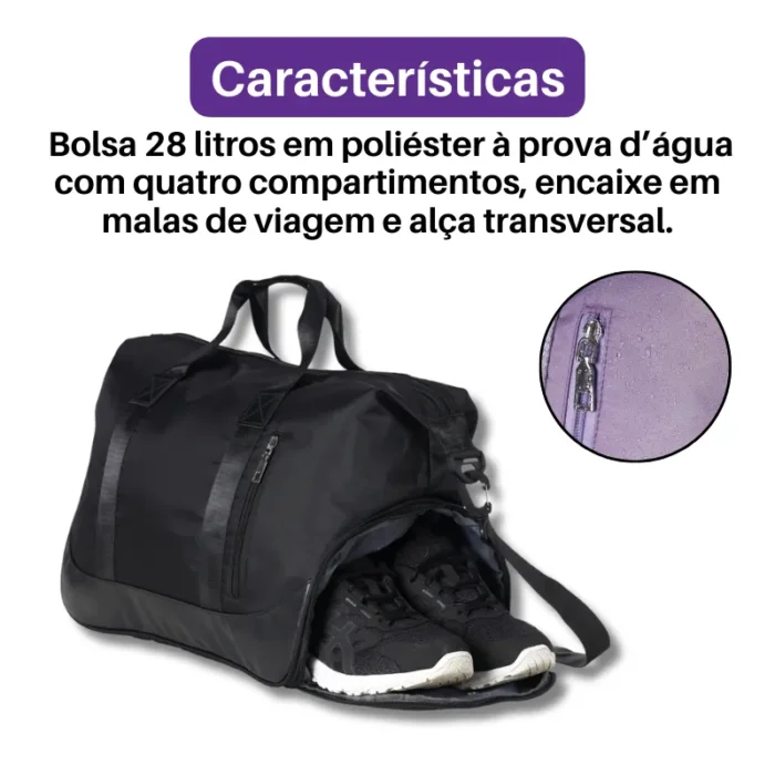 Brinde Bolsa Personalizada Esportiva Poliéster SDP04086