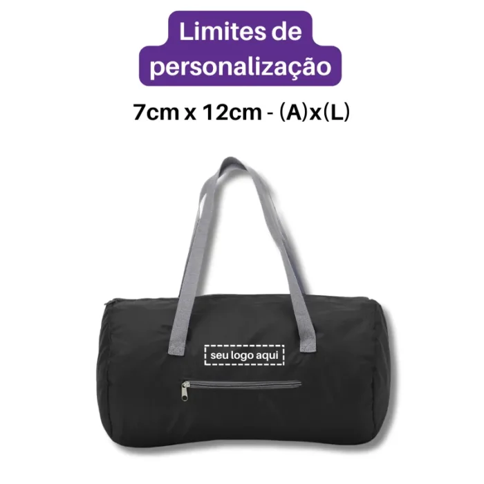 Brinde Bolsa Personalizada Impermeável Poliéster SDP18593