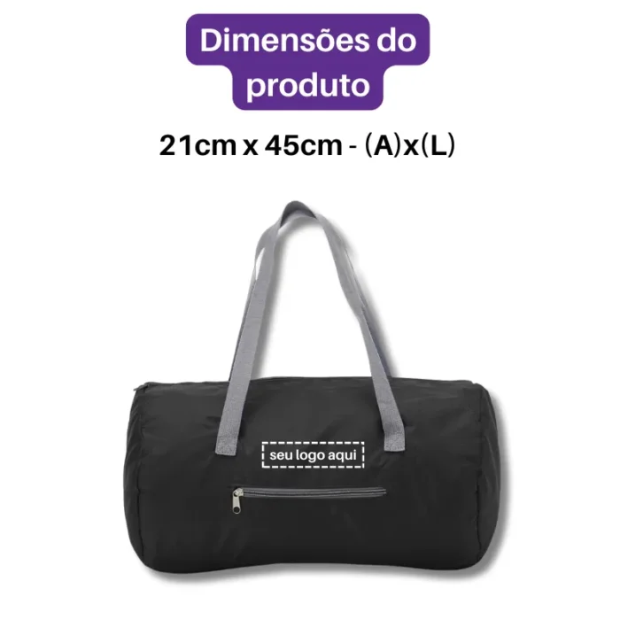 Brinde Bolsa Personalizada Impermeável Poliéster SDP18593