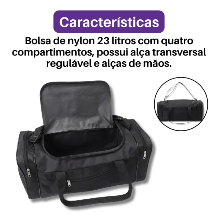 Brinde Bolsa Personalizada Nylon 23 Litros SDP14801