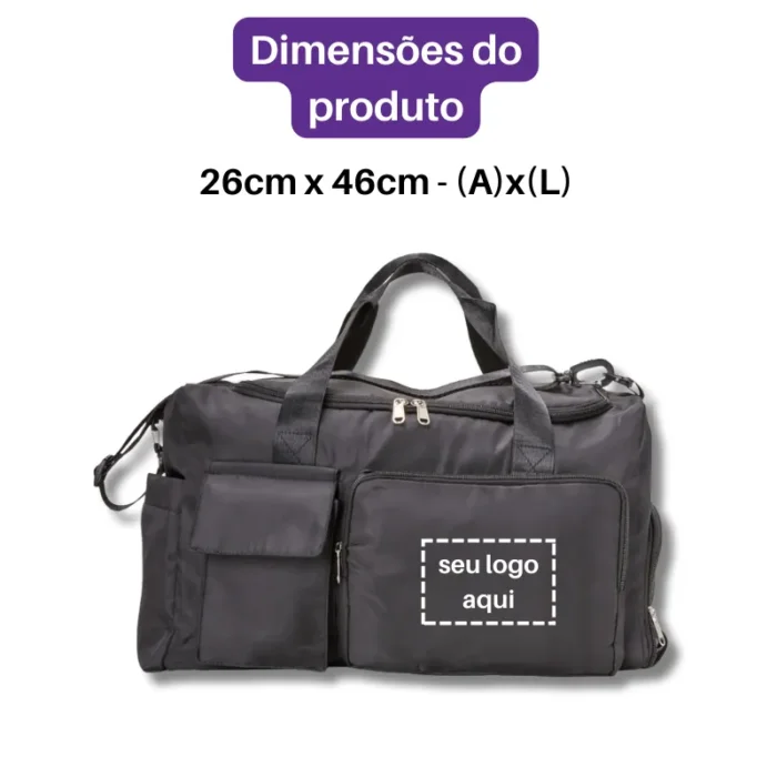 Brinde Bolsa de Viagem Personalizada 28 Litros SDP05069