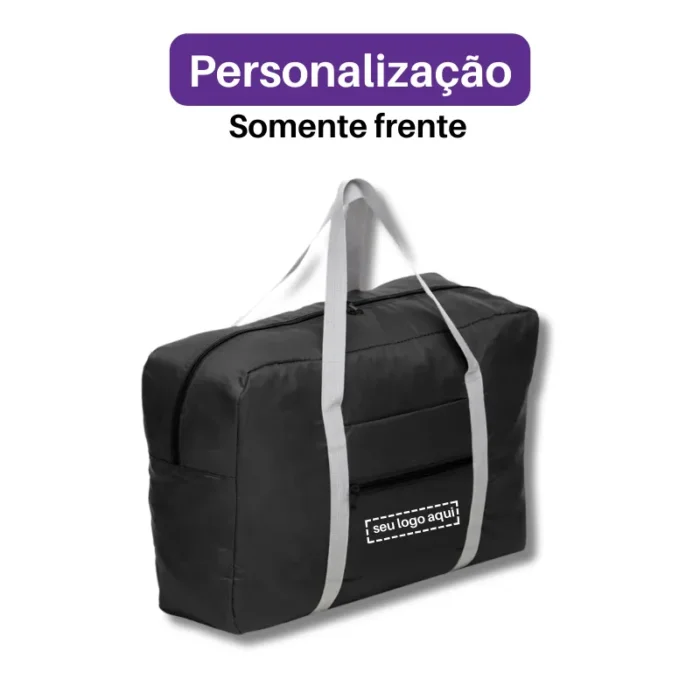 Brinde Bolsa de Viagem Personalizada Dobrável SDP02093