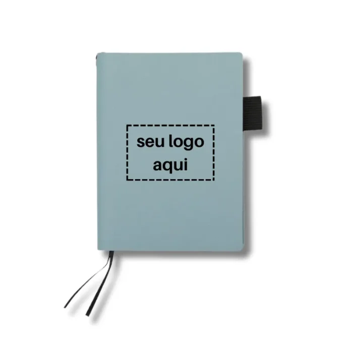 Brinde Caderneta Personalizada Couro Sintético A6 SDP18899