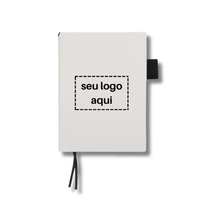 Brinde Caderneta Personalizada Couro Sintético A6 SDP18899