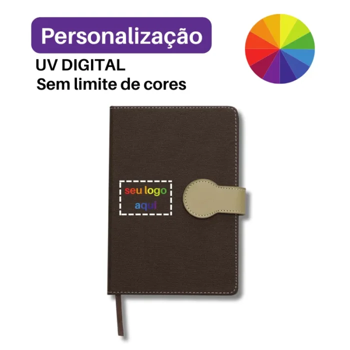 Brinde Caderneta Personalizada Sintética SDP03003
