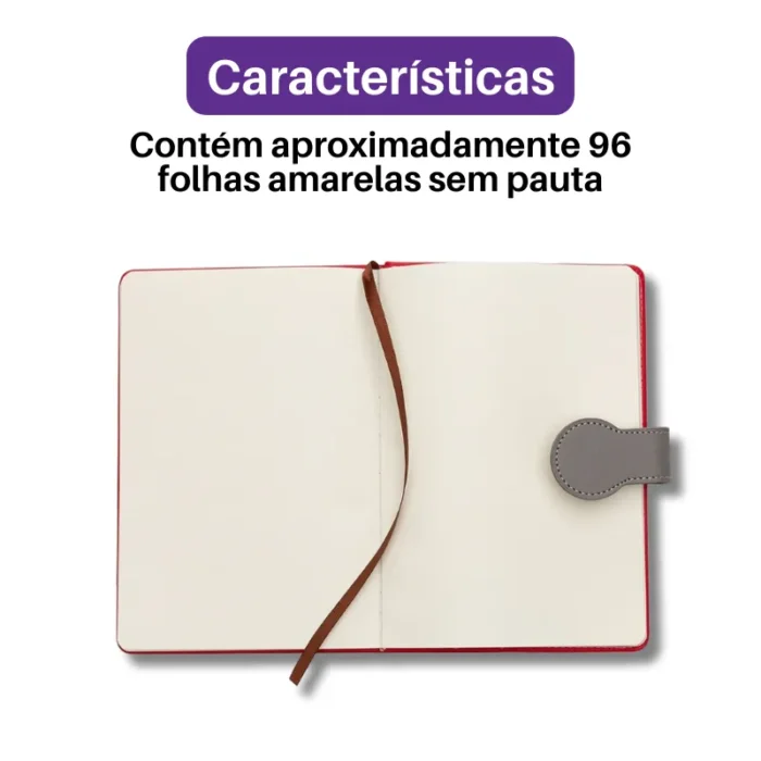 Brinde Caderneta Personalizada Sintética SDP03003