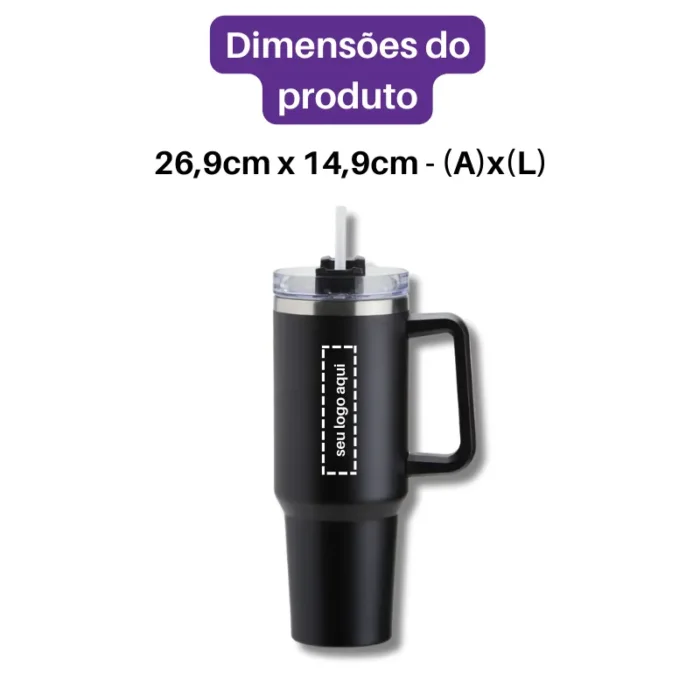 Brinde Caneca Personalizada Térmica 1,2L SDP06033