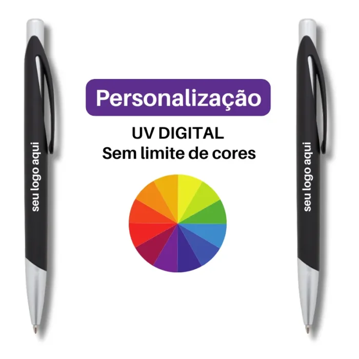 Brinde Caneta Personalizada Plástica SDP13513
