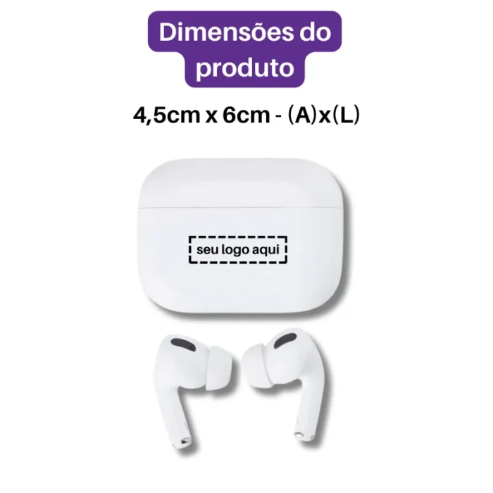 Brinde Fone de Ouvido Personalizado Bluetooth SDP05021