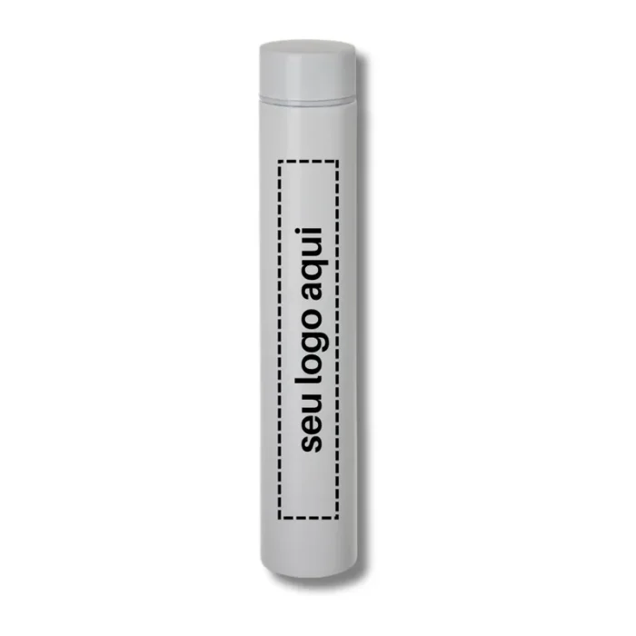 Brinde Garrafa Personalizada Térmica Inox 275ml SDP18549