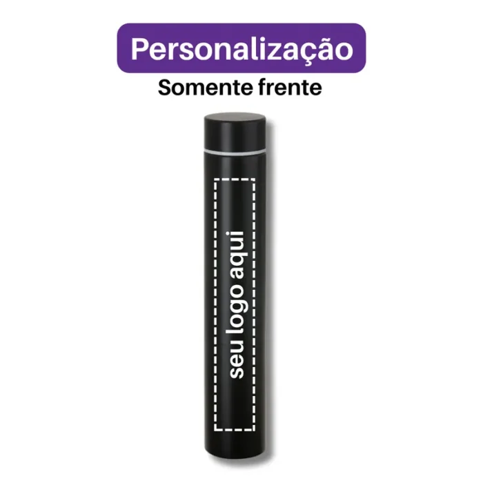 Brinde Garrafa Personalizada Térmica Inox 275ml SDP18549