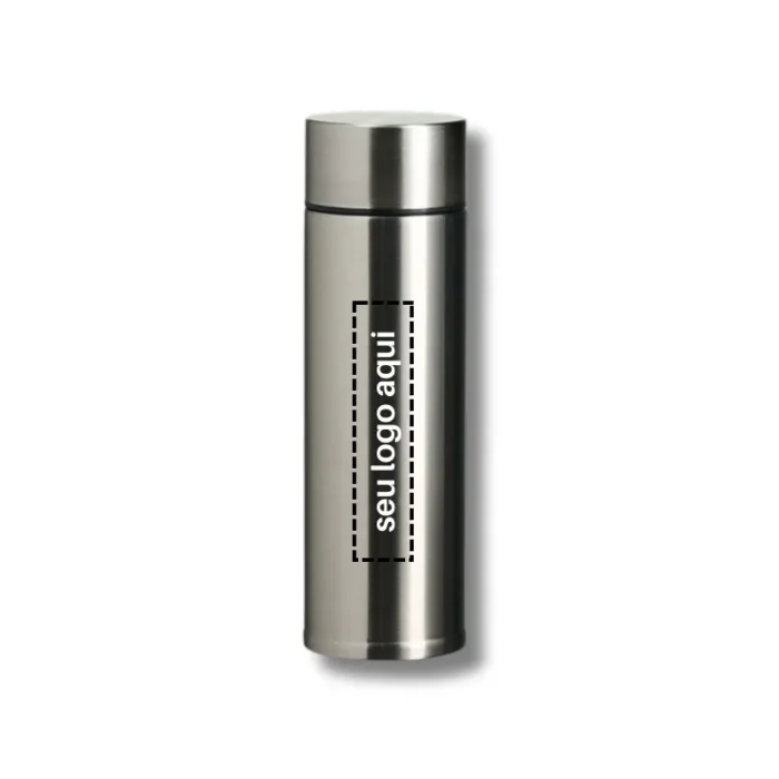 Brinde Garrafa Personalizada Térmica Inox 320ml SDP18904