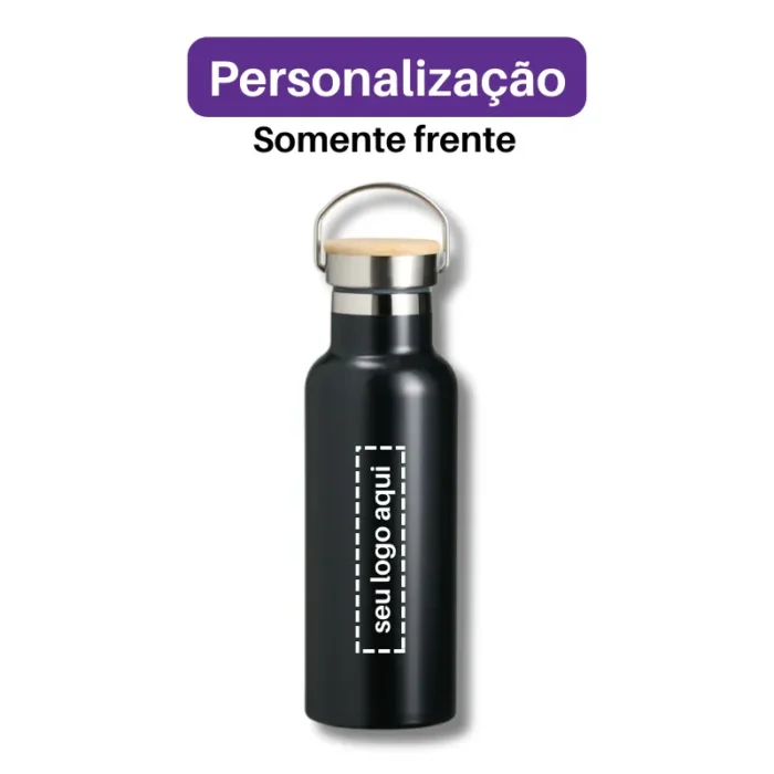 Brinde Garrafa Personalizada Térmica Inox 500ml SDP14784B