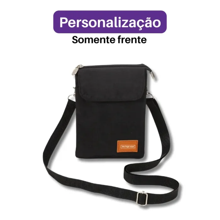 Brinde Mini Bolsa Transversal Personalizada Nylon SDP01227