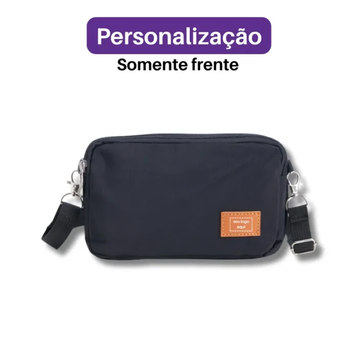 Brinde Mini Bolsa Transversal Personalizada Nylon SDP01229