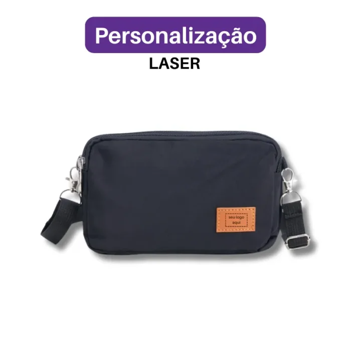 Brinde Mini Bolsa Transversal Personalizada Nylon SDP01229
