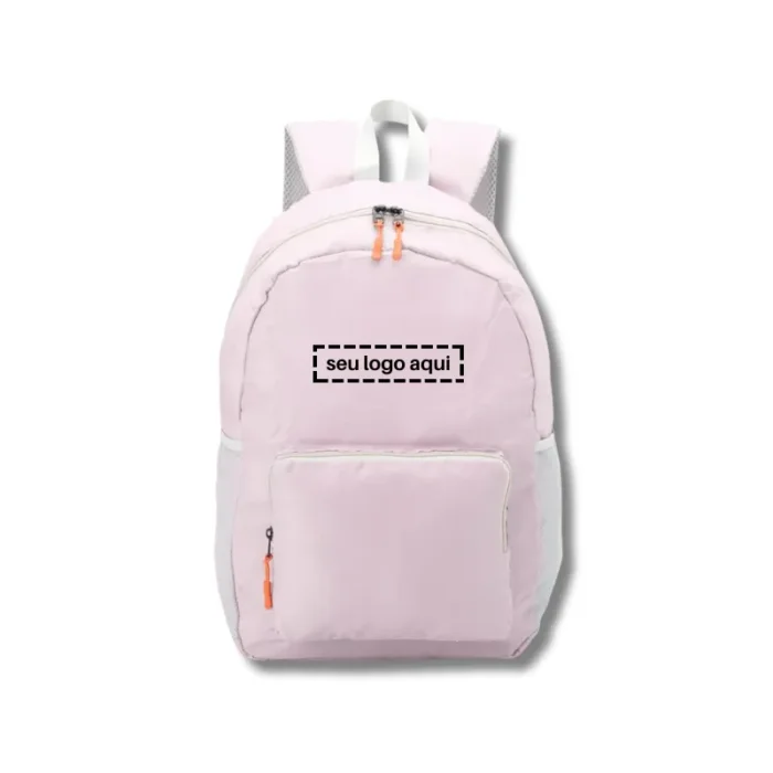 Brinde Mochila Personalizada Dobrável Nylon SDP18832