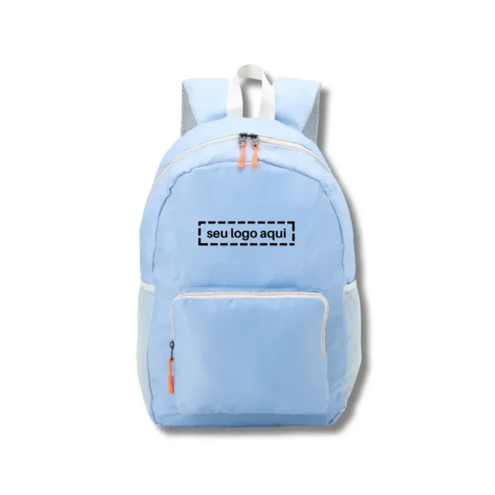 Brinde Mochila Personalizada Dobrável Nylon SDP18832